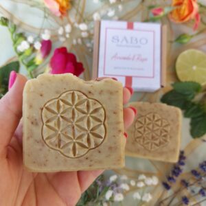 Avocado und Rose Seife